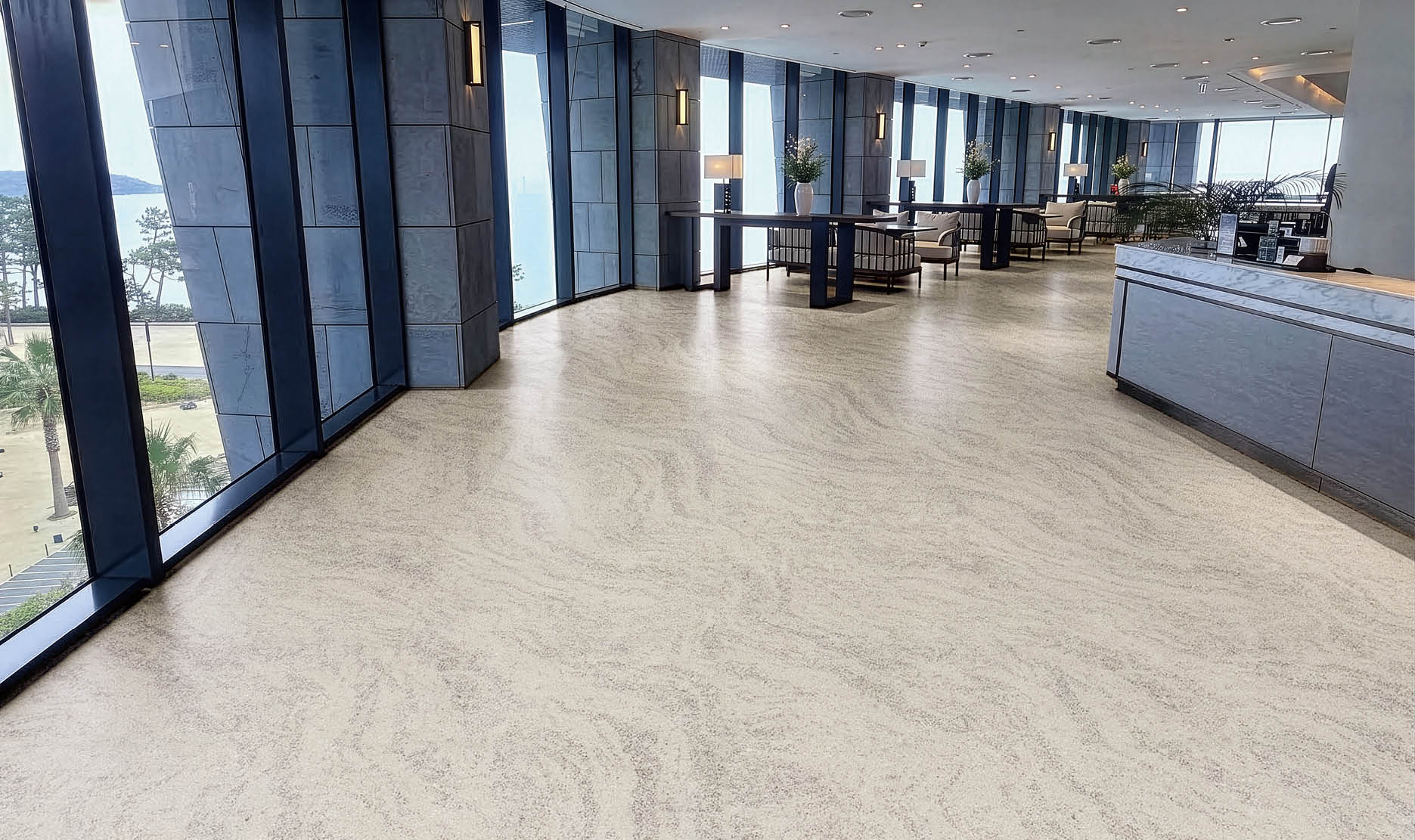 A large grocery store with aisles of food and drinks. AI generated content