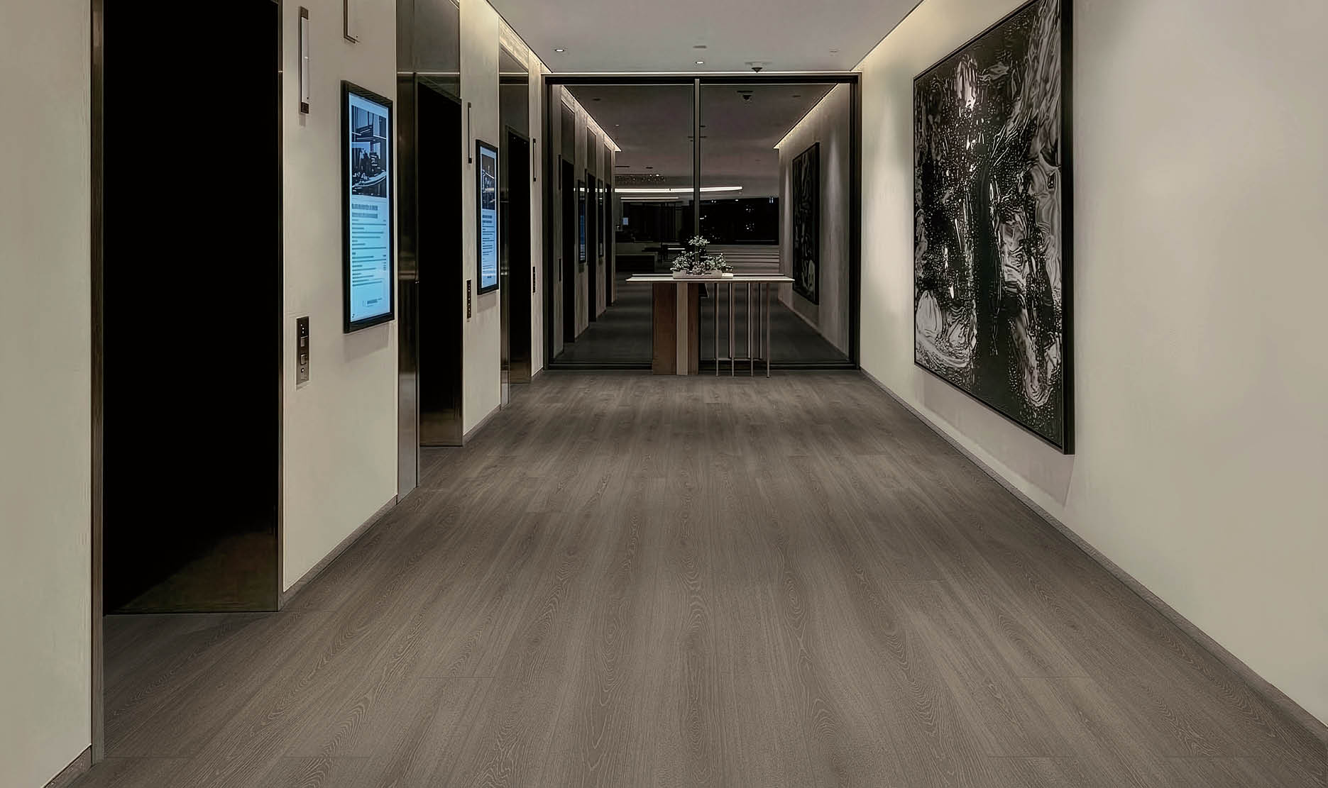 A large grocery store with aisles of food and drinks. AI generated content