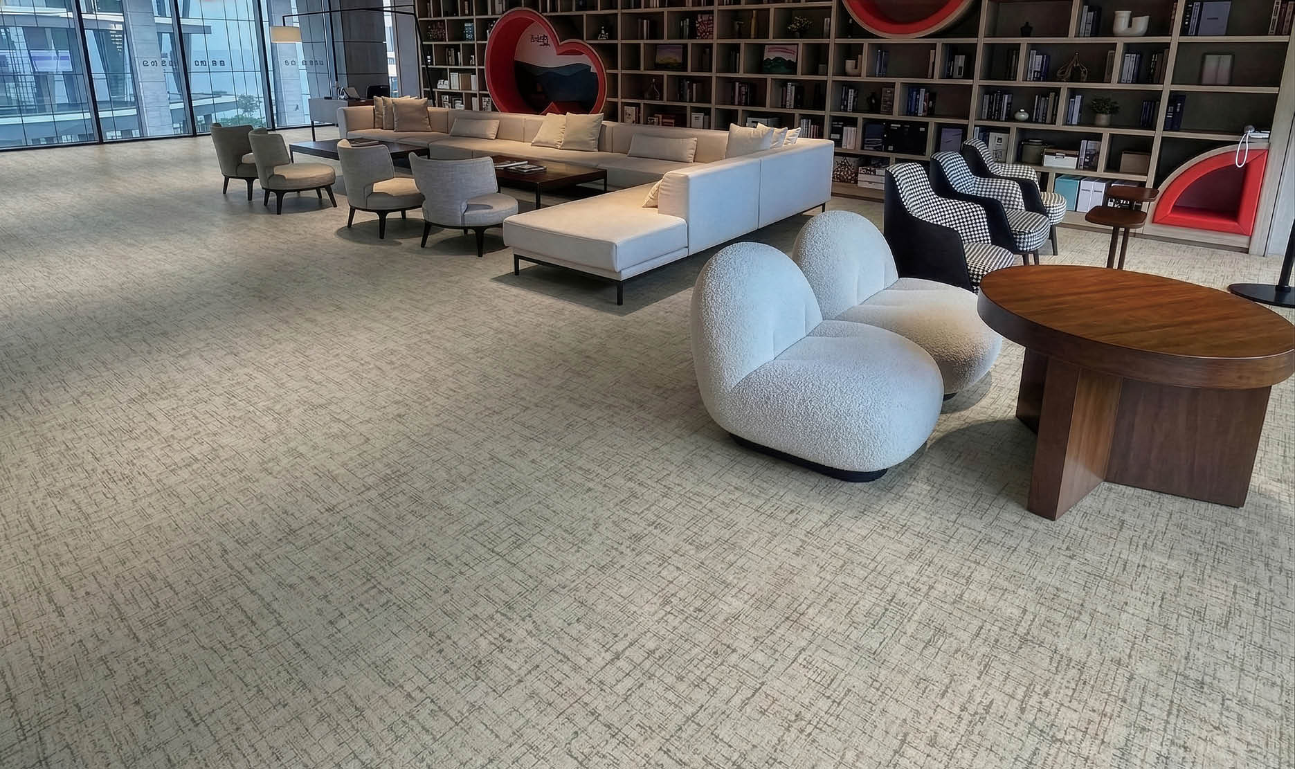 A large grocery store with aisles of food and drinks. AI generated content