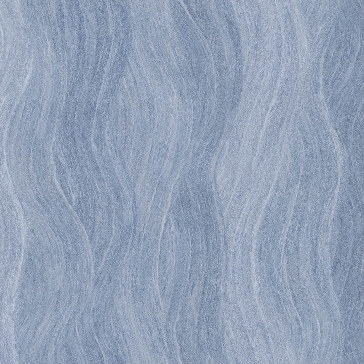 A blue and white patterned wallpaper with a nude figure in the center. AI generated content